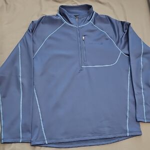 Cloudveil Mountain Works Steel Blue Half-Zip Pullover